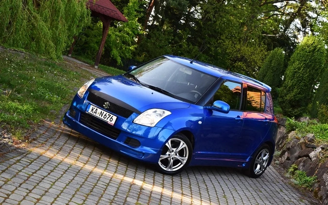 Suzuki Swift cena 16700 przebieg: 158000, rok produkcji 2008 z Limanowa małe 326